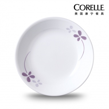 CORELLE 美国康宁餐具 紫色幸运草系列 CR-NWP04（十二件套）