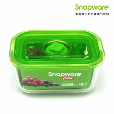 SNAPWARE 美国康宁耐热玻璃气密扣 SW1205（两件装）
